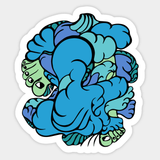 Stinky Feet Sticker